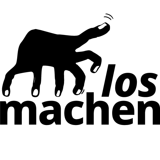 Losmachen Logo mit den Worten "Losmachen"